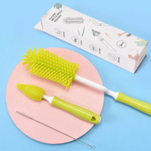 Baby Bottle Brush Set | Teat & Straw Brush