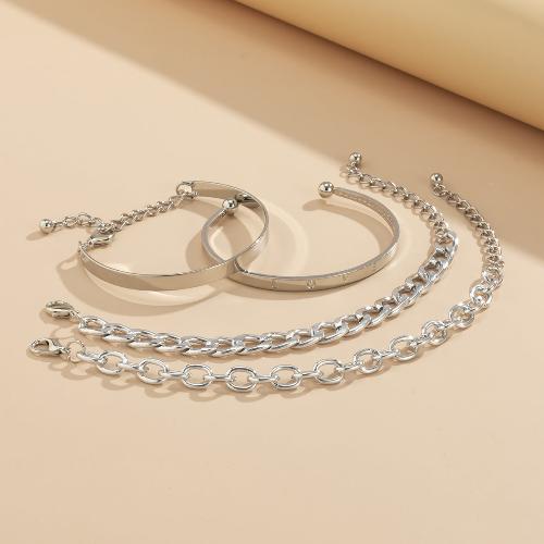 chain-bracelet-set-hollow-design