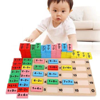 Baby Wooden Math Toy - kidsmodelista