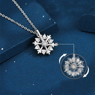 925 Silver Necklace| Snowflake