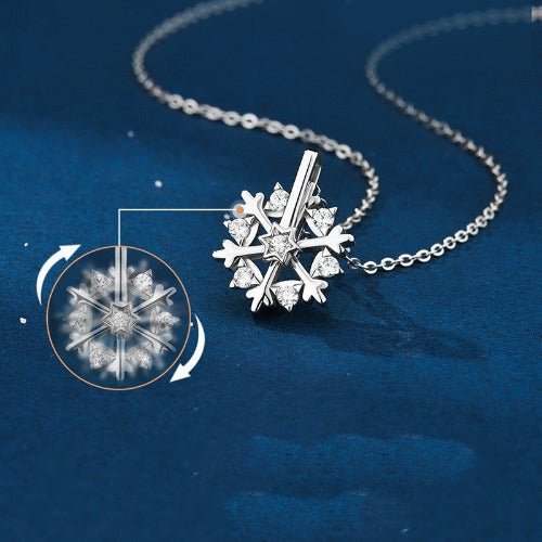 925 Silver Necklace| Snowflake