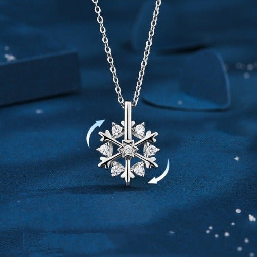 925 Silver Necklace| Snowflake