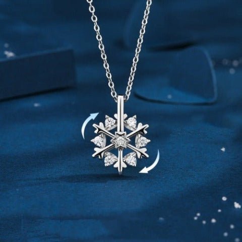 925 Silver Necklace| Snowflake