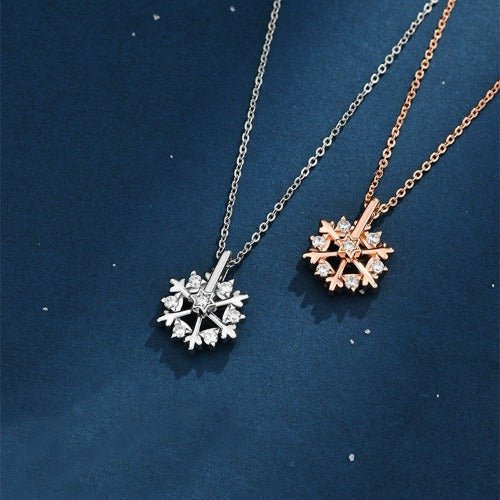 925 Silver Necklace| Snowflake