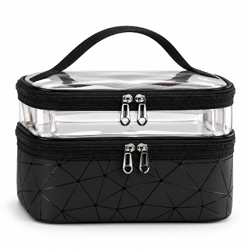 Waterproof Cosmetic Bag – Large Makeup Organizer for Travel