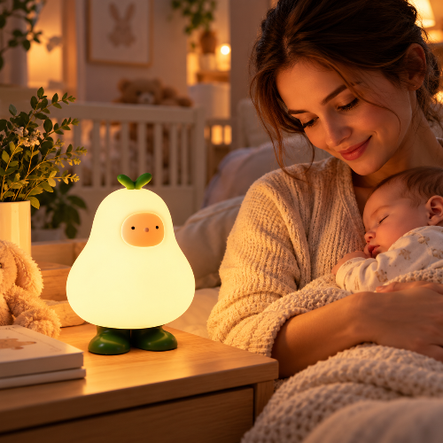 Veilleuse pour bébé | Lampe de chambre d'enfant LED à intensité variable