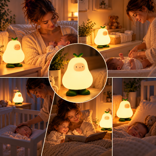 Veilleuse pour bébé | Lampe de chambre d'enfant LED à intensité variable
