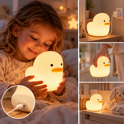 Veilleuse canard – Lampe LED chaleureuse pour enfants