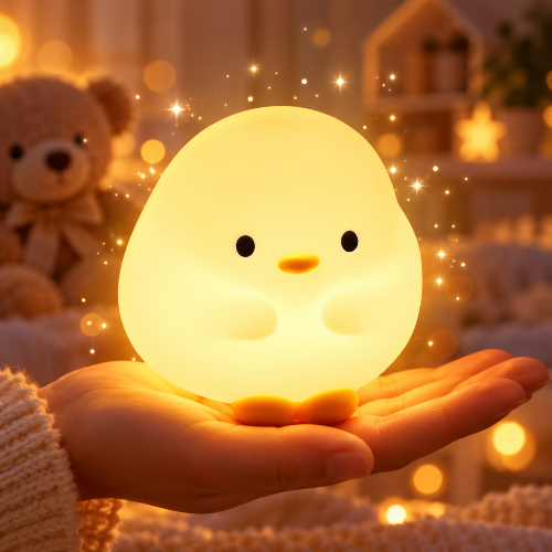 Veilleuse Canard | Lampe pour enfants rechargeable à commande tactile