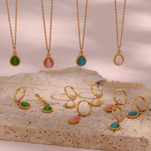 water-drops-opal-earrings-and-necklace- kidsmodelista