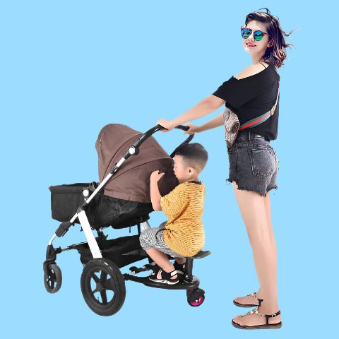 Baby Scooter With Standing Board And Seat