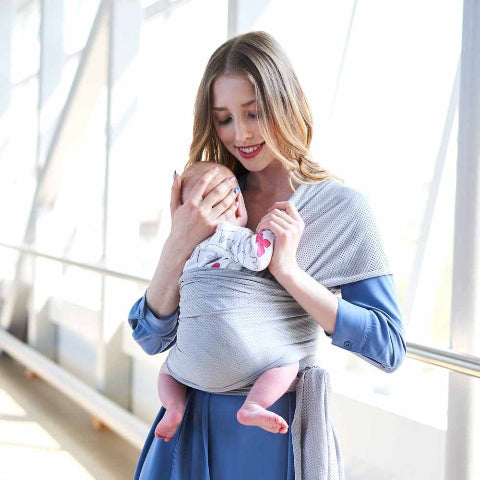 Breathable Mesh Horizontal Holding Baby Sling