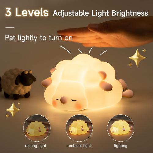 Cartoon Night Lights | Sheep Lamp