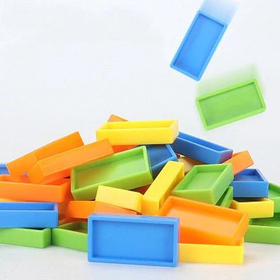 Electrical domino toy