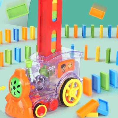 Electrical domino toy