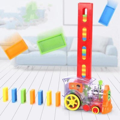 Electrical domino toy