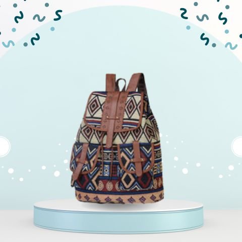Ethnic Style Backpack
