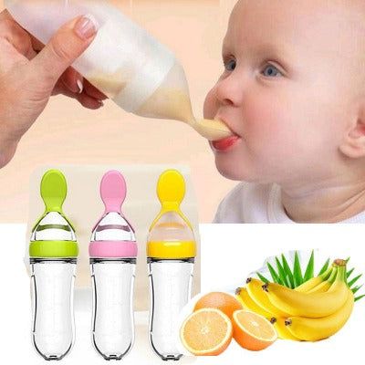 Feeding bottle with spoon | EasyBottle