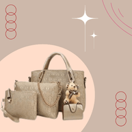 Four piece ladies bag