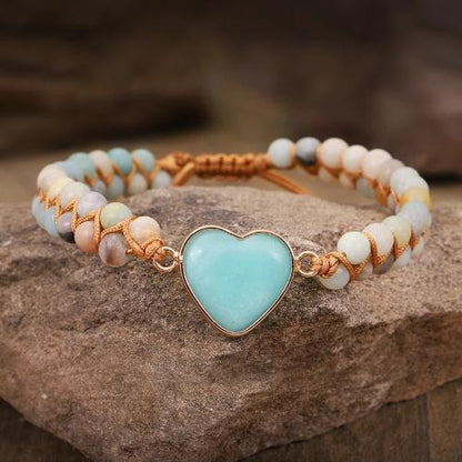 Heart Bracelets | String Braided