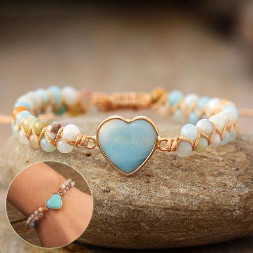 Heart Bracelets | String Braided