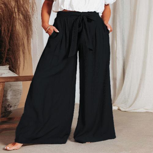 High Waist Wide Leg Pants