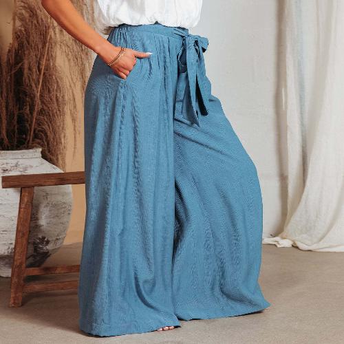 High Waist Wide Leg Pants