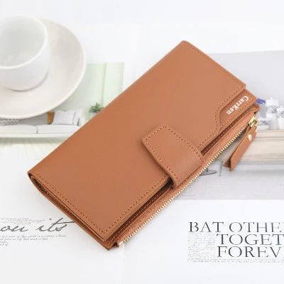 Long zipper wallet