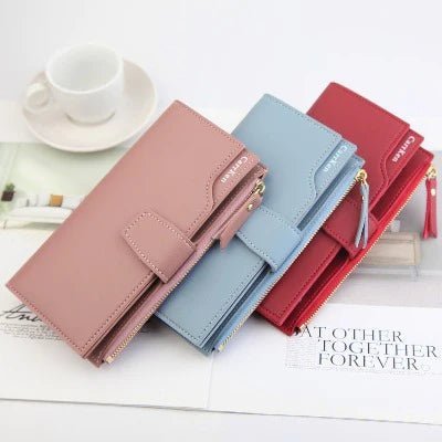 Long zipper wallet