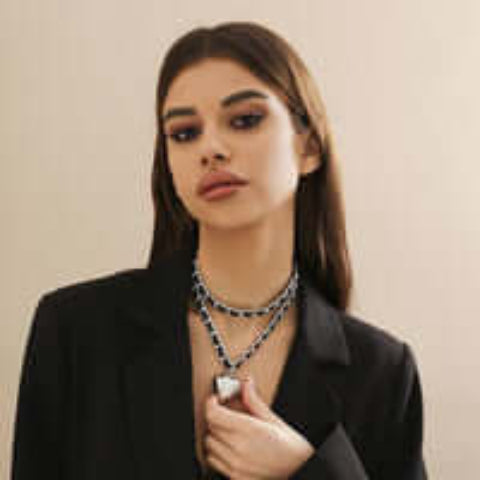 Love Double Chains Necklace