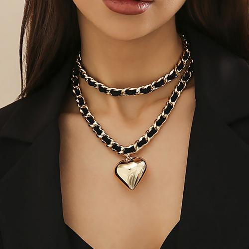 Love Double Chains Necklace