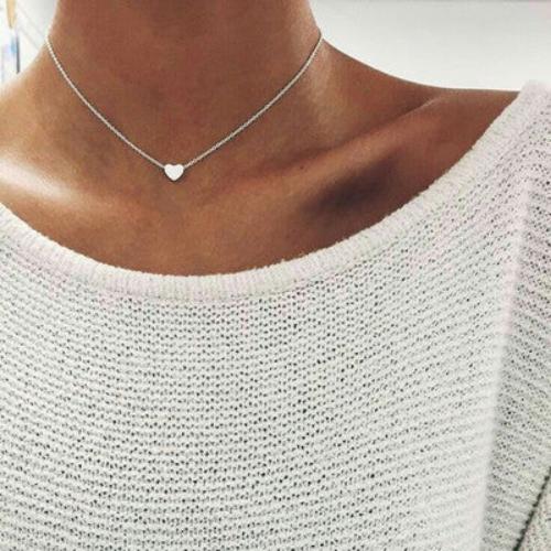 Love Pendant Necklace | Clavicle Chains