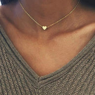 Love Pendant Necklace | Clavicle Chains