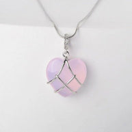 Necklace |Heart Moonstone