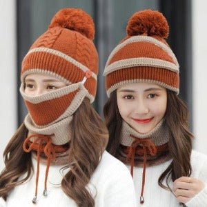 Scarf and Neck Warmer | 3-piece