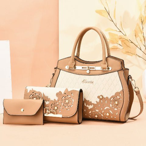 Three - piece Leather Handbag | Women's