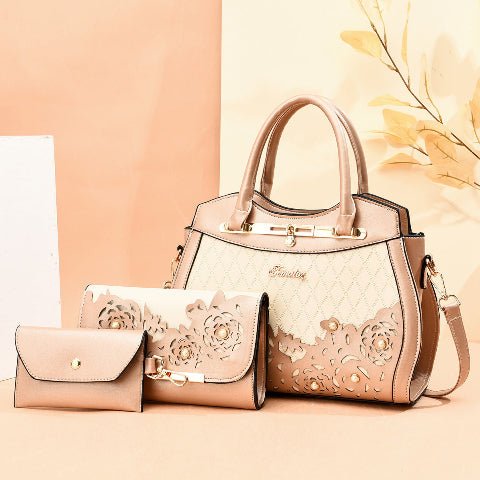 Three - piece Leather Handbag | Women's