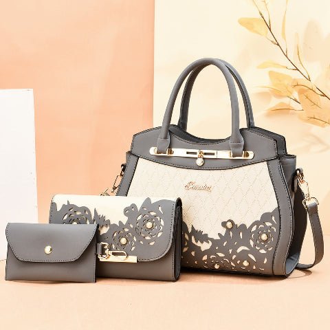 Three - piece Leather Handbag | Women's