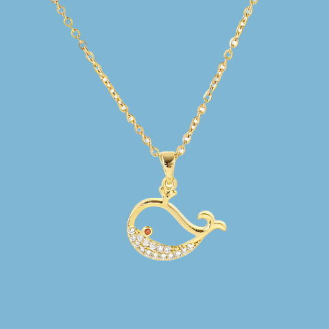 Whale Necklace